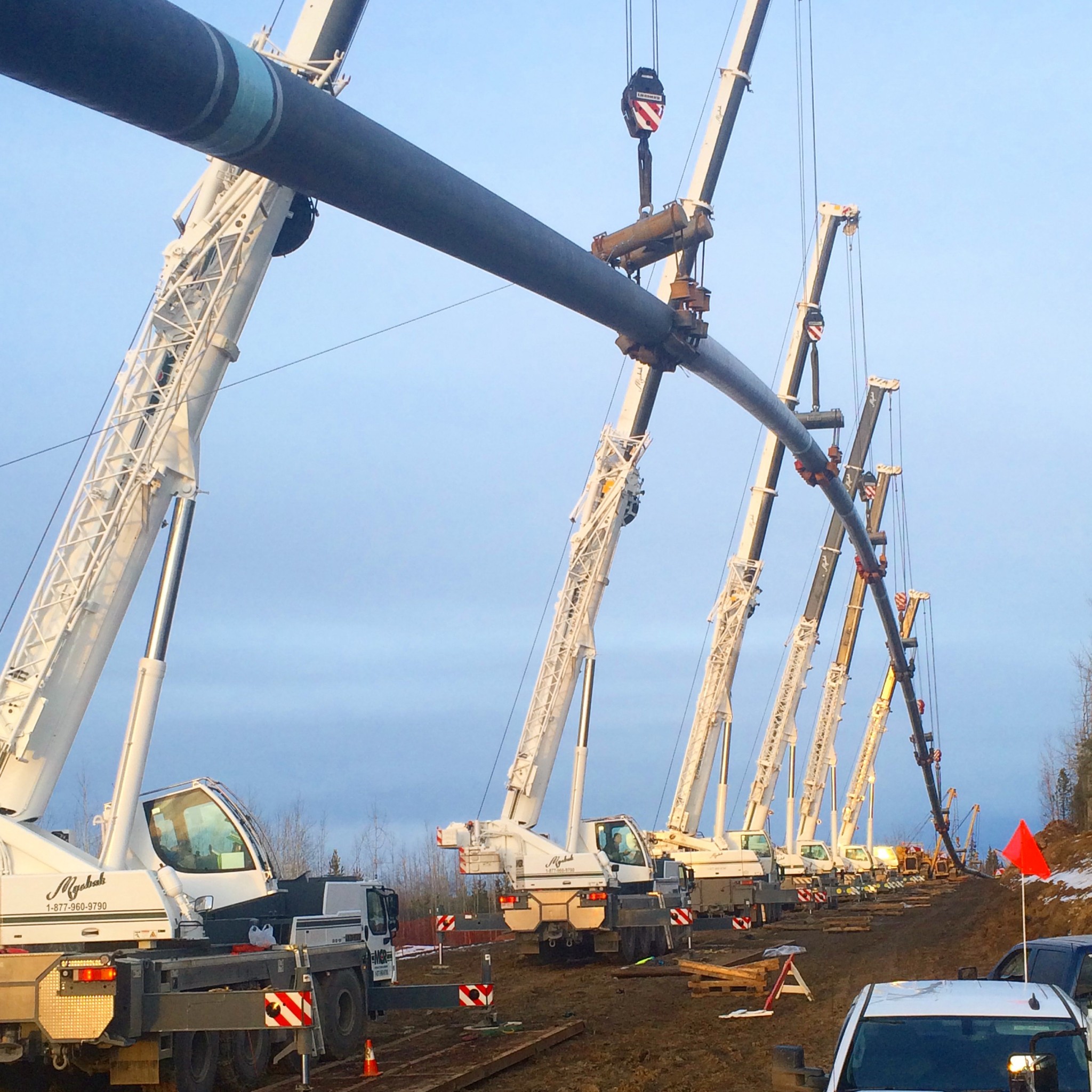 Pipe Pull Myshak Sales & Rentals LTD